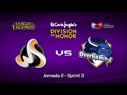 wSystem vs OverGaming - #LoLHonor Jornada 2 Sprint 3, T.8