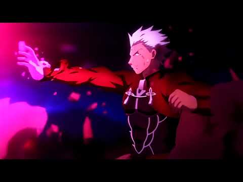 60FPS | Archer vs Lancer - Fate/Stay Night: Unlimited Blade Works