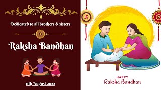 Raksha Bandhan Status 2022 | Brother Sister love | whatsapp status | 12 August | Beautiful Quotes |
