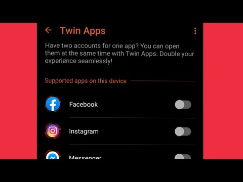 How To Manage Twin Apps | Enable Twin Apps in Asus Rog Phone 2