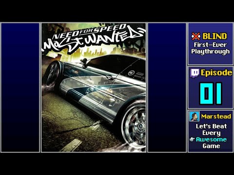 ✔️️ Start Playthrough - Need for Speed: Most Wanted [Blind] (Episode 1/4)