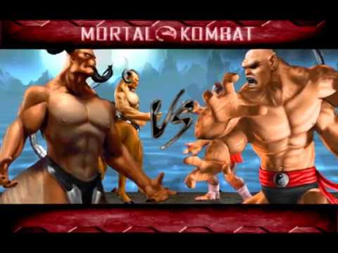 MKP 4.1 Season 2 Final (MUGEN) - 1on1 - Motaro vs Regular Goro (funny end)