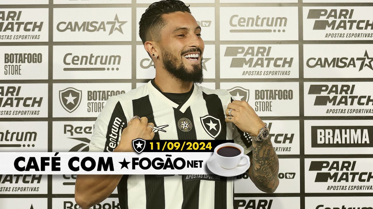 LIVE CAFÉ COM FOGÃONET | Alex Telles apresentado; Botafogo divulga ações financeiras; fim da data Fifa
