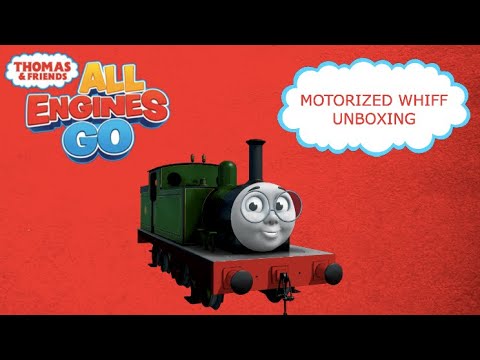 Thomas & Friends all engines go motorized Whiff unboxing