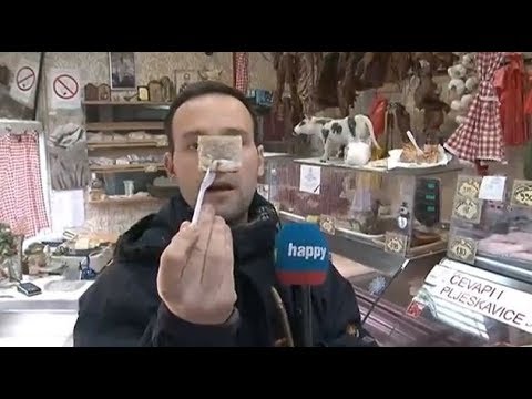 Marko Dolas i degustacija pihtija - Dobro jutro Srbijo - (TV Happy 05.02.2018)
