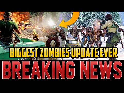 NEW BIGGEST EVER ZOMBIES DLC UPDATE - TREYARCH SHOCKED US! (Cold War Zombies)