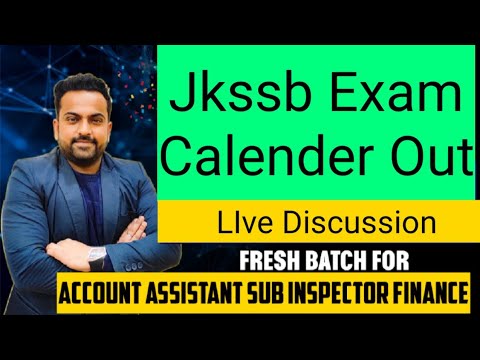 Jkssb Exam Dates Out | Live Discussion