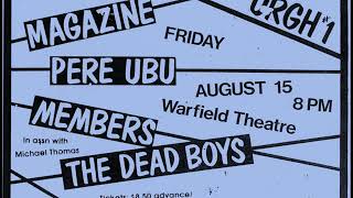 The Dead Boys-I Won't Look Back (Live 8-15-1980)