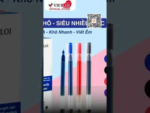 Bút Gel VIỆT LỢI VL039 - Đầu 0.5mm mượt, cho học sinh & văn phòng, giá 40.000đ