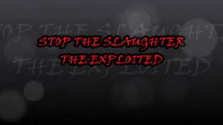 stop the slaughter the exploited + tablatura (bass cover)