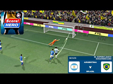 SCORE! HERO 2022 (DAILY MATCH EVENT) STREAK 5 - Argentina Vs Brazil [16/11/21]