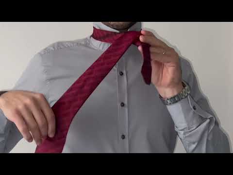 come fare nodo cravatta Windsor o nodo doppio in 2 minuti