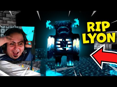 CICO AND LYON CHALLENGE THE WARDEN LIVE IN MINECRAFT VANILLA!!