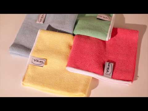 Mikrofiberduk Vikan Polerduk 40x40cm - Youtube manufacturer video 2