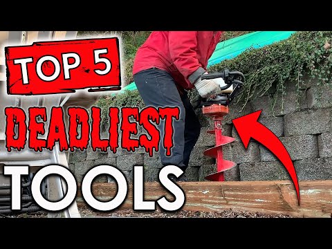 TOP 5 Most DEADLY & DANGEROUS Power Tools (#1 Will SHOCK YOU)