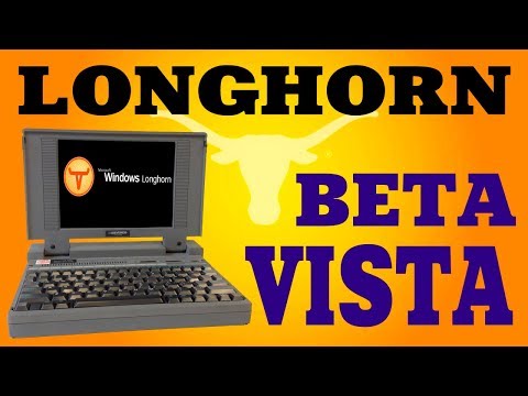 Как установить Windows Longhorn на старый ноутбук