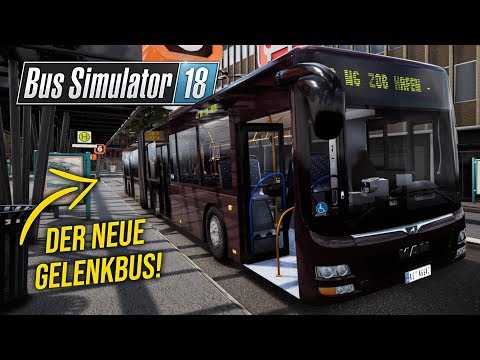 BUS SIMULATOR 18: The NEW articulated bus is here! | BUS SIMULATOR 2018 MAN DLC