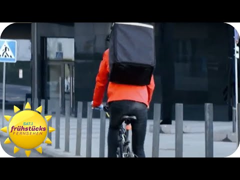 Liefern am Limit - ein harter Job mit schlechten Arbeitsbedingungen | SAT.1 Frühstücksfernsehen