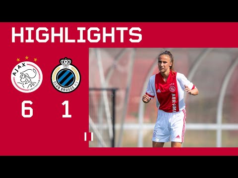 Highlights | Ajax Vrouwen - Club Brugge | Pre-Season Friendly