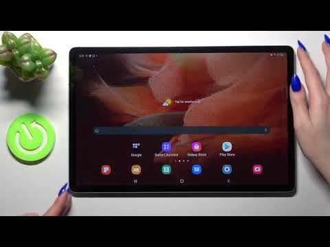 How to Add Screen Lock on SAMSUNG GALAXY TAB S7 FE - Set Up Screen Protection