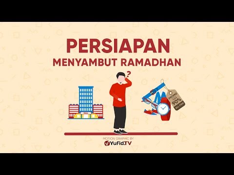 <p>Motion Graphic: Persiapan Menyambut Ramadhan 2022 - Ustadz Muhammad Nuzul Dzikri</p>
<p>Motion graphic yufid tv kali ini membahas tentang persiapan menyambut ramadhan. Mau tahu bagaimana persiapan menyambut ramadhan? Yuk simak video motion graphics persiapan menyambut bulan ramadhan yang disampaikan oleh Ustadz Muhammad Nuzul Dzikri Hafizhahullah berikut ini.</p>
<p>Bulan Ramadhan 2021 akan segera datang. Apa yang kita persiapkan untuk menyambut Ramadhan penuh berkah ini? Jangan kita sia-siakan ramadhan terlewat begitu saja. Mari kita lakukan persiapan menyambut ramadhan yang penuh rahmat ini dengan mempersiapkan bekal ilmu tentang ibadah atau amalan ramadhan secara lengkap. Bulan ramadhan adalah bulan yang dipenuhi dengan berbagai macam amalan ibadah yang harus dipelajari ilmunya agar ibadah kita tidak sia-sia. Diantara yang harus dipelajari adalah ilmu tentang niat puasa ramadhan, tata cara puasa ramadhan, doa buka puasa ramadhan, shalat tarawih, lailatul qadar, i'tikaf, zakat fitrah, shalat idul fitri, dan sebagainya.</p>
<p>Allah memberikan perumpamaan dalam surat Al Baqarah 148 bahwa ibadah itu ibarat perlombaaan, maka berlomba-lombalah di dalam kebaikan (fastabiqul khairat). Maka bulan ramadhan yang penuh dengan berbagai ibadah ini ibarat olimpiade ahli taqwa, olimpiade ahli ibadah, olimpiade ahli ilmu, ahli puasa sunnah, ahli sholat malam, ahli tahajud papan atas. Maka marilah kita bersemangat menyambut ramadhan dengan bekal ilmu, keikhlasan dan kesungguhan agar ramadhan kali ini menjadi rahmat bagi kita semua.</p>
<p>“Hai orang-orang yang beriman, diwajibkan atas kamu berpuasa sebagaimana diwajibkan atas orang-orang sebelum kamu agar kamu bertakwa.” (QS. Al-Baqarah 183).</p>
<p>---------------</p>
<p>Motion graphics adalah percabangan dari seni desain graphics yang merupakan penggabungan dari ilustrasi, tipografi, fotografi dan videografi dengan menggunakan teknik animasi. Motion graphics terdiri dari dua kata, motion yang berarti gerak dan graphics atau yang sering kita kenal dengan istilah grafis.</p>
<p>Motion graphic adalah salah satu media dakwah yang yang kreatif dan inovatif serta diminati semua kalangan. Oleh karena itu, banyak bermunculan motion graphic islami, motion graphic dakwah, motion graphic islam, motion graphic indonesia islami, animasi islam, animasi dakwah dsb. Begitu juga Yufid TV sebagai tv dakwah yang berusaha menyediakan konten motion graphic yufid tv atau yufid tv motion graphic, animasi yufid tv, motion grafik yufid, dan kinetic typography yufid tv sebagai sarana dakwah yang bisa dinikmati dan diambil pelajarannya oleh semua kalangan. </p>
<p>Simak juga video Yufid TV Motion Graphics yang lainnya ya seperti:<br />
Motion Graphics: Rezeki yang Berkah: youtube.com/watch?v=K44VUjxJhWs<br />
Motion Graphic: Muda Foya-Foya Mati Masuk Surga: youtube.com/watch?v=eRJlyjfSzNI<br />
Motion Graphics: Kuputuskan Cintamu Karena Allah: youtube.com/watch?v=UDLTqyKDShY<br />
Motion Graphics: Sahabat Terburuk: youtube.com/watch?v=9JGccCi2V6s<br />
Motion Graphics - Mereka Yang Pertama Masuk Neraka youtube.com/watch?v=c2PbSr305K4<br />
Motion Graphic: Merasa Pintar vs Merasa Bodoh: youtube.com/watch?v=j5yjHCkjjOo<br />
Motion Graphic: Cara Bergaul Ikhwan dan Akhwat: youtube.com/watch?v=SfsK99TNFg0<br />
Motion Graphic: Jangan Sia-Siakan Ramadhan: youtube.com/watch?v=aksdS5ajItI<br />
credits: freepik.com, brgfx, and all authors.</p>
<p>Semoga Bermanfaat. </p>
<p>Follow sosial media yufid tv atau yufid network yang lain, untuk mendapatkan update video terbaru!<br />
Fabebook: facebook.com/Yufid.TV/<br />
Instagram: instagram.com/yufid.tv/<br />
Telegram: telegram.me/yufidtv<br />
Yufid.TV official website: yufid.tv </p>
<p>*<br />
►► SUBSCRIBE di sini untuk belajar lebih tentang Islam: youtube.com/subscription_center?add_user=moslemchannel<br />
*<br />
YUK, FOLLOW SOSIAL MEDIA YUFID.TV LAINNYA UNTUK MENDAPATKAN UPDATE VIDEO TERBARU!<br />
Fabebook: facebook.com/Yufid.TV/<br />
Instagram: instagram.com/yufid.tv/<br />
Telegram: telegram.me/yufidtv<br />
Yufid.TV Official Website: yufid.tv<br />
*<br />
YUK, DUKUNG YUFID.TV!<br />
Yuk, dukung dengan belanja di Yufid Store: yufidstore.com<br />
*<br />
DONASI UNTUK VIDEO DAKWAH DAPAT DISALURKAN KE:</p>
<p>BNI SYARIAH<br />
0381.346.658<br />
a.n. YUFID NETWORK YAYASAN</p>
<p>BANK SYARIAH MANDIRI<br />
7086.882.242<br />
a.n. YAYASAN YUFID NETWORK</p>
<p>Paypal: finance@yufid.org</p>
<p>NB:<br />
Rekening di atas adalah rekening khusus donasi Yufid Network, jadi Anda tidak perlu konfirmasi setelah mengirimkan donasi. Cukup tuliskan keterangan donasi pada saat Anda transfer.</p>
<p>Link catatan penerimaan donasi Yufid Network selama ini dapat Anda lihat di: goo.gl/y7o7Se</p>
<p>Motion Graphic: Persiapan Menyambut Ramadhan 2022 - Ustadz Muhammad Nuzul Dzikri</p>
<p>Motion graphic yufid tv kali ini membahas tentang persiapan menyambut ramadhan. Mau tahu bagaimana persiapan menyambut ramadhan? Yuk simak video motion graphics persiapan menyambut bulan ramadhan yang disampaikan oleh Ustadz Muhammad Nuzul Dzikri Hafizhahullah berikut ini.</p>
<p>Bulan Ramadhan 2021 akan segera datang. Apa yang kita persiapkan untuk menyambut Ramadhan penuh berkah ini? Jangan kita sia-siakan ramadhan terlewat begitu saja. Mari kita lakukan persiapan menyambut ramadhan yang penuh rahmat ini dengan mempersiapkan bekal ilmu tentang ibadah atau amalan ramadhan secara lengkap. Bulan ramadhan adalah bulan yang dipenuhi dengan berbagai macam amalan ibadah yang harus dipelajari ilmunya agar ibadah kita tidak sia-sia. Diantara yang harus dipelajari adalah ilmu tentang niat puasa ramadhan, tata cara puasa ramadhan, doa buka puasa ramadhan, shalat tarawih, lailatul qadar, i'tikaf, zakat fitrah, shalat idul fitri, dan sebagainya.</p>
<p>Allah memberikan perumpamaan dalam surat Al Baqarah 148 bahwa ibadah itu ibarat perlombaaan, maka berlomba-lombalah di dalam kebaikan (fastabiqul khairat). Maka bulan ramadhan yang penuh dengan berbagai ibadah ini ibarat olimpiade ahli taqwa, olimpiade ahli ibadah, olimpiade ahli ilmu, ahli puasa sunnah, ahli sholat malam, ahli tahajud papan atas. Maka marilah kita bersemangat menyambut ramadhan dengan bekal ilmu, keikhlasan dan kesungguhan agar ramadhan kali ini menjadi rahmat bagi kita semua.</p>
<p>“Hai orang-orang yang beriman, diwajibkan atas kamu berpuasa sebagaimana diwajibkan atas orang-orang sebelum kamu agar kamu bertakwa.” (QS. Al-Baqarah 183).</p>
<p>---------------</p>
<p>Motion graphics adalah percabangan dari seni desain graphics yang merupakan penggabungan dari ilustrasi, tipografi, fotografi dan videografi dengan menggunakan teknik animasi. Motion graphics terdiri dari dua kata, motion yang berarti gerak dan graphics atau yang sering kita kenal dengan istilah grafis.</p>
<p>Motion graphic adalah salah satu media dakwah yang yang kreatif dan inovatif serta diminati semua kalangan. Oleh karena itu, banyak bermunculan motion graphic islami, motion graphic dakwah, motion graphic islam, motion graphic indonesia islami, animasi islam, animasi dakwah dsb. Begitu juga Yufid TV sebagai tv dakwah yang berusaha menyediakan konten motion graphic yufid tv atau yufid tv motion graphic, animasi yufid tv, motion grafik yufid, dan kinetic typography yufid tv sebagai sarana dakwah yang bisa dinikmati dan diambil pelajarannya oleh semua kalangan. </p>
<p>Simak juga video Yufid TV Motion Graphics yang lainnya ya seperti:<br />
Motion Graphics: Rezeki yang Berkah: youtube.com/watch?v=K44VUjxJhWs<br />
Motion Graphic: Muda Foya-Foya Mati Masuk Surga: youtube.com/watch?v=eRJlyjfSzNI<br />
Motion Graphics: Kuputuskan Cintamu Karena Allah: youtube.com/watch?v=UDLTqyKDShY<br />
Motion Graphics: Sahabat Terburuk: youtube.com/watch?v=9JGccCi2V6s<br />
Motion Graphics - Mereka Yang Pertama Masuk Neraka youtube.com/watch?v=c2PbSr305K4<br />
Motion Graphic: Merasa Pintar vs Merasa Bodoh: youtube.com/watch?v=j5yjHCkjjOo<br />
Motion Graphic: Cara Bergaul Ikhwan dan Akhwat: youtube.com/watch?v=SfsK99TNFg0<br />
Motion Graphic: Jangan Sia-Siakan Ramadhan: youtube.com/watch?v=aksdS5ajItI<br />
credits: freepik.com, brgfx, and all authors.</p>
<p>Semoga Bermanfaat. </p>
<p>Follow sosial media yufid tv atau yufid network yang lain, untuk mendapatkan update video terbaru!<br />
Fabebook: facebook.com/Yufid.TV/<br />
Instagram: instagram.com/yufid.tv/<br />
Telegram: telegram.me/yufidtv<br />
Yufid.TV official website: yufid.tv </p>
<p>*<br />
►► SUBSCRIBE di sini untuk belajar lebih tentang Islam: youtube.com/subscription_center?add_user=moslemchannel<br />
*<br />
YUK, FOLLOW SOSIAL MEDIA YUFID.TV LAINNYA UNTUK MENDAPATKAN UPDATE VIDEO TERBARU!<br />
Fabebook: facebook.com/Yufid.TV/<br />
Instagram: instagram.com/yufid.tv/<br />
Telegram: telegram.me/yufidtv<br />
Yufid.TV Official Website: yufid.tv<br />
*<br />
YUK, DUKUNG YUFID.TV!<br />
Yuk, dukung dengan belanja di Yufid Store: yufidstore.com<br />
*<br />
DONASI UNTUK VIDEO DAKWAH DAPAT DISALURKAN KE:</p>
<p>BNI SYARIAH<br />
0381.346.658<br />
a.n. YUFID NETWORK YAYASAN</p>
<p>BANK SYARIAH MANDIRI<br />
7086.882.242<br />
a.n. YAYASAN YUFID NETWORK</p>
<p>Paypal: finance@yufid.org</p>
<p>NB:<br />
Rekening di atas adalah rekening khusus donasi Yufid Network, jadi Anda tidak perlu konfirmasi setelah mengirimkan donasi. Cukup tuliskan keterangan donasi pada saat Anda transfer.</p>
<p>Link catatan penerimaan donasi Yufid Network selama ini dapat Anda lihat di: goo.gl/y7o7Se</p>