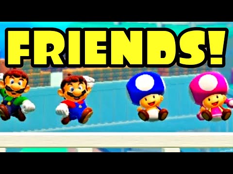 Super Mario Maker 2 Multiplayer Co-OP with Friends Online #129