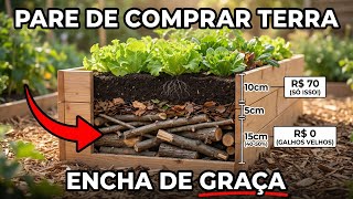 Por Que a Indústria Não Quer Que Você Saiba Que Galhos Velhos Funcionam Melhor Que Substrato Caro?