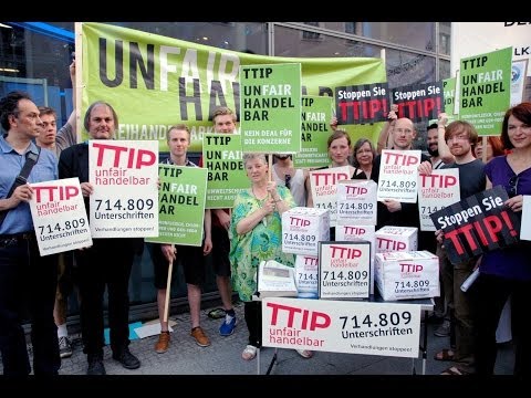 715.000 Unterschriften gegen TTIP
