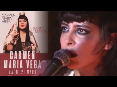 CARMEN MARIA VEGA LIVE IN PARIS AU DIVAN DU MONDE LE 21 MARS 2017 EXTRAIT DU CONCERT