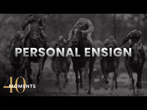 40 Moments #4: Personal Ensign Nips Winning Colors in 1988 Distaff and Retires Undefeated