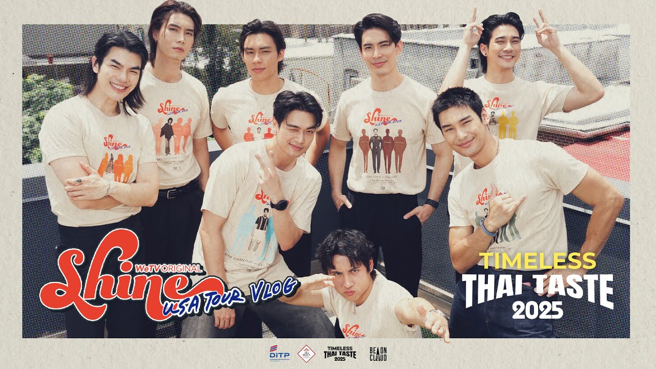 Shine USA Tour Vlog | Timeless Thai Taste 2025