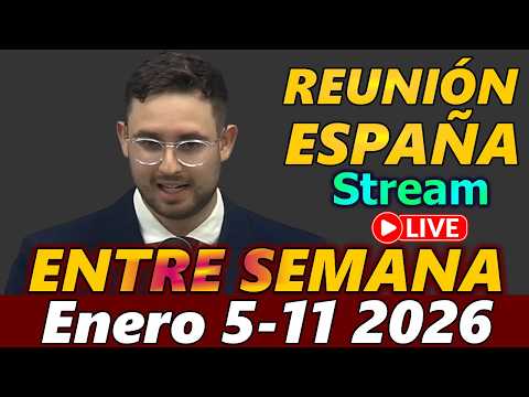 Reunion Vida y Ministerio Cristianos de esta Semana 5  – 11 de enero de 2026 ESPAÑA