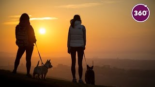 Walk up Arthurs Seat l 360 video