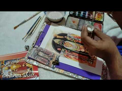 DAKSHINESHWAR KALI KOLKATA | Kali Maheshwari Song | Painting by Manas Shetty