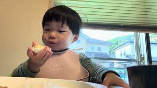 【 親子で楽しむ】🐱 #食事 #育児あるある #成長記録 #子育て#2歳1カ月 79.1cm 10.4kg 