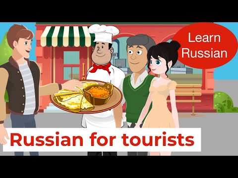 Learn Russian for Tourists: A Moscow Adventure | Educational cartoon. Russian for beginners