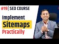 Sitemaps कैसे Create करें WordPress And Custom Website Latest SEO Course 19
