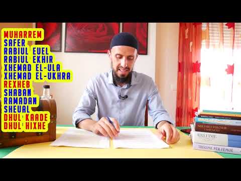 Hutbe për fëmijë 19 - KALENDARI ISLAM (muajt hixhri)