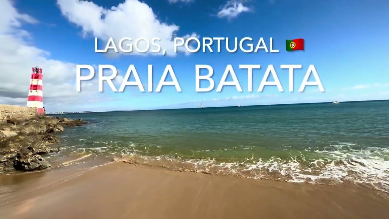 Embark on a walking tour at Praia da Batata.
