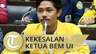 Viral Kekesalan Ketua BEM UI soal Surat kepada Sekjen DPR