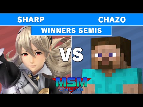MSM Online 42 - Sharp (Corrin) Vs. Chazo (Minecraft Steve) Winners Semis - Smash Ultimate