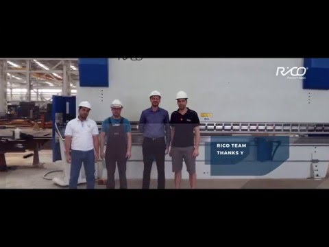 PRCB 6m 600 Ton - Instalacja prasy krawędziowej w AIC - zdjęcie