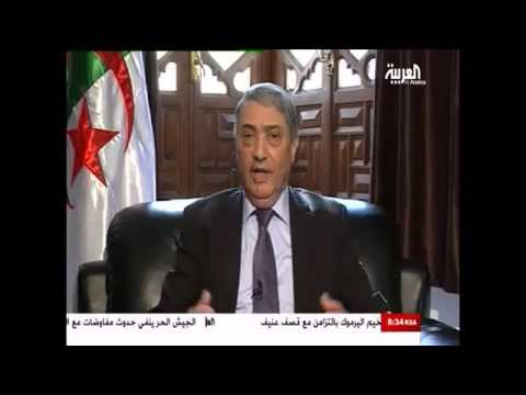 تدخل المترشح للرئاسيات علي بن فليس في حصة \'نقطة نظام\' على قناة العربية