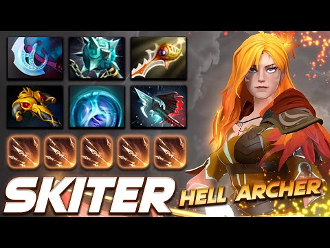 Skiter Windranger Hell Archer - Dota 2 Pro Gameplay [Watch & Learn]