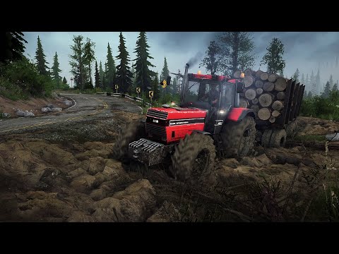 Steam Community :: Video :: CASE IH 1455XL Tractor Logging in Muddy ...