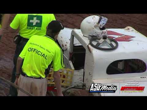 Dwarf Cars: Graham Caldwell Rollover - Archerfield Speedway [Classic Highlight]