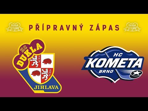 2. příprava (8.8.2017) HC Dukla Jihlava - Kometa Brno