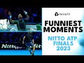 Tweener Fails, Djokovic Conducts the Crowd & Much More! | Funniest Moments Nitto ATP Finals 2023
