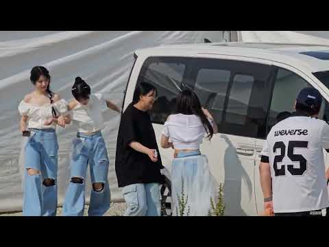 QWER 위버스 콘 페스티벌 퇴근길 직캠 4k 250601 by reBirth