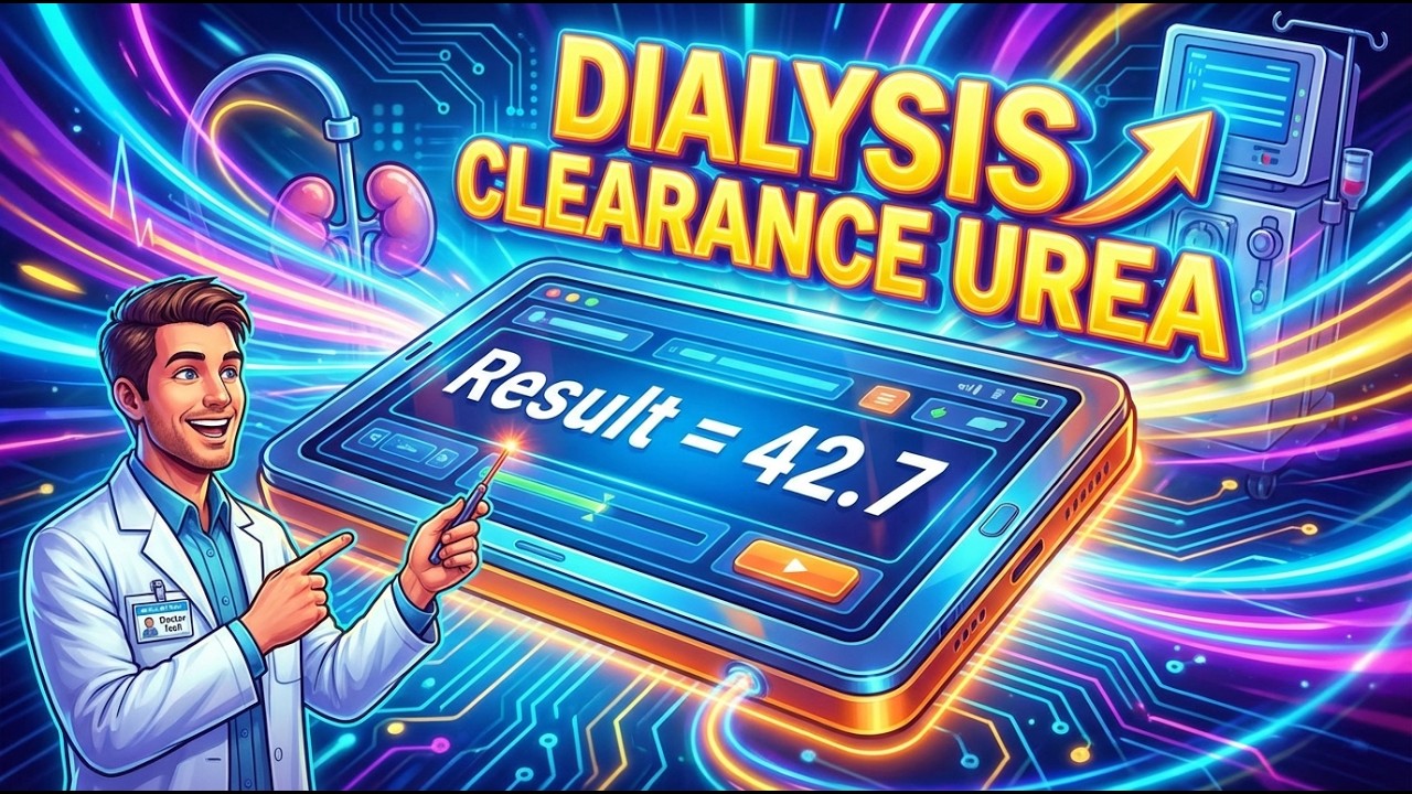 Dialysis Clearance Urea Interactive Calculator